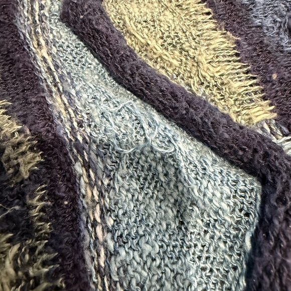 Cuggi Cardigan Sweater, Blue, Size L - Picture 14 of 15